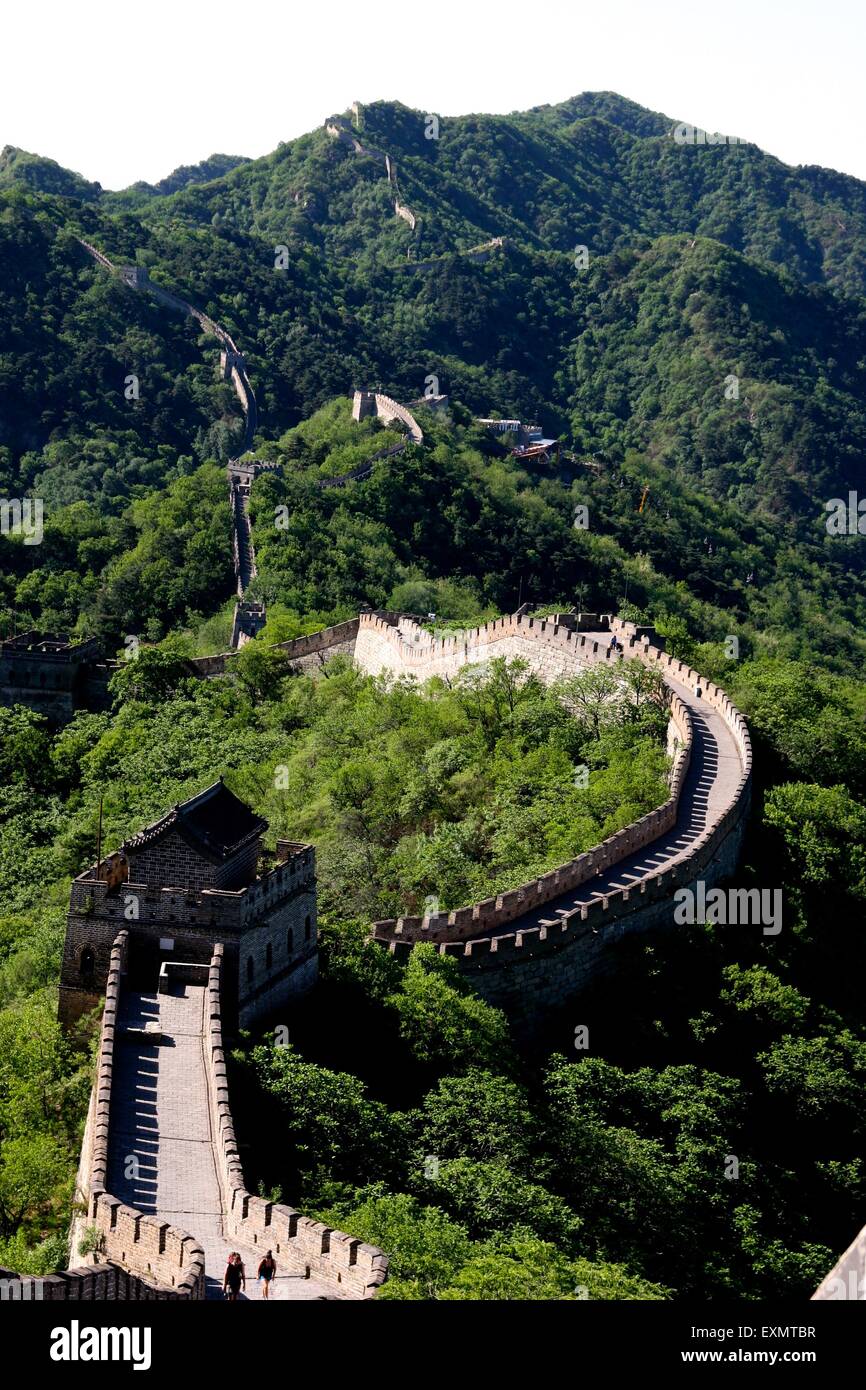 Grande Muraille de Chine Banque D'Images