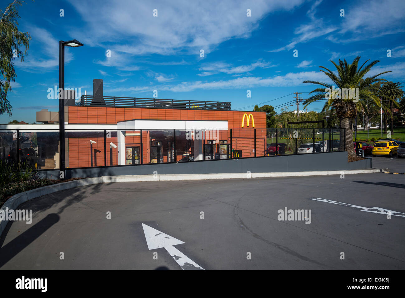Haberfield, le Garden Suburb, McDonald's, Sydney, Australie Banque D'Images