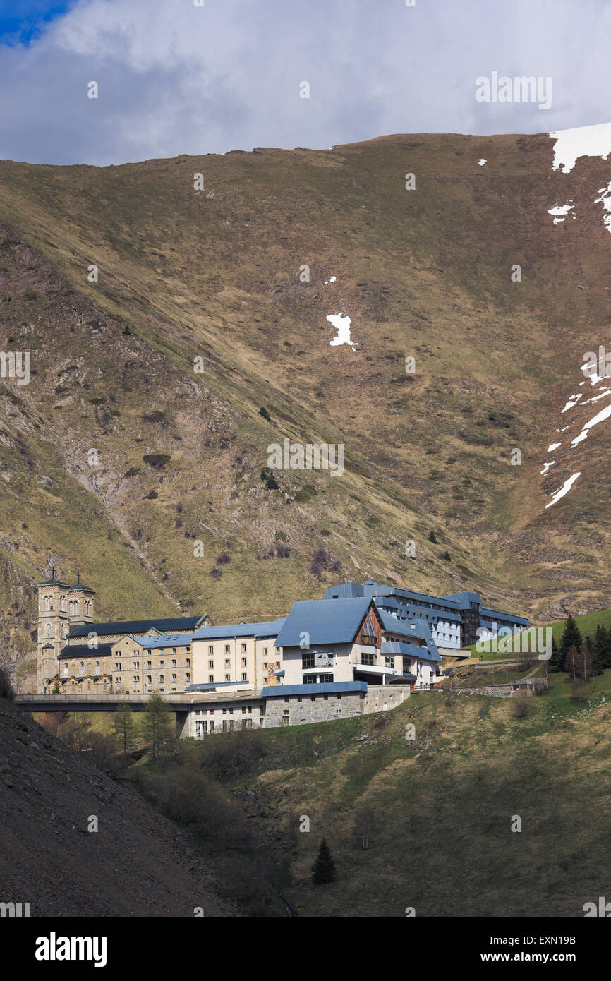 Sanctuaire de Notre-Dame de la Salette, Alpes Françaises. Banque D'Images