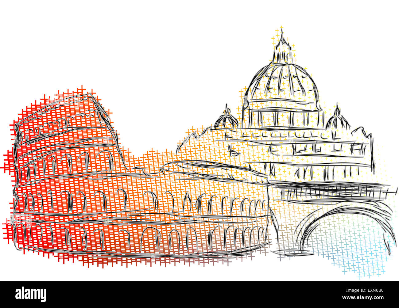 Rome. Banque D'Images