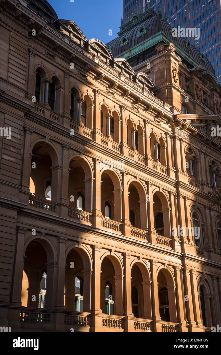 Édifice de grès historiques, CBD, Sydney, Australie Banque D'Images