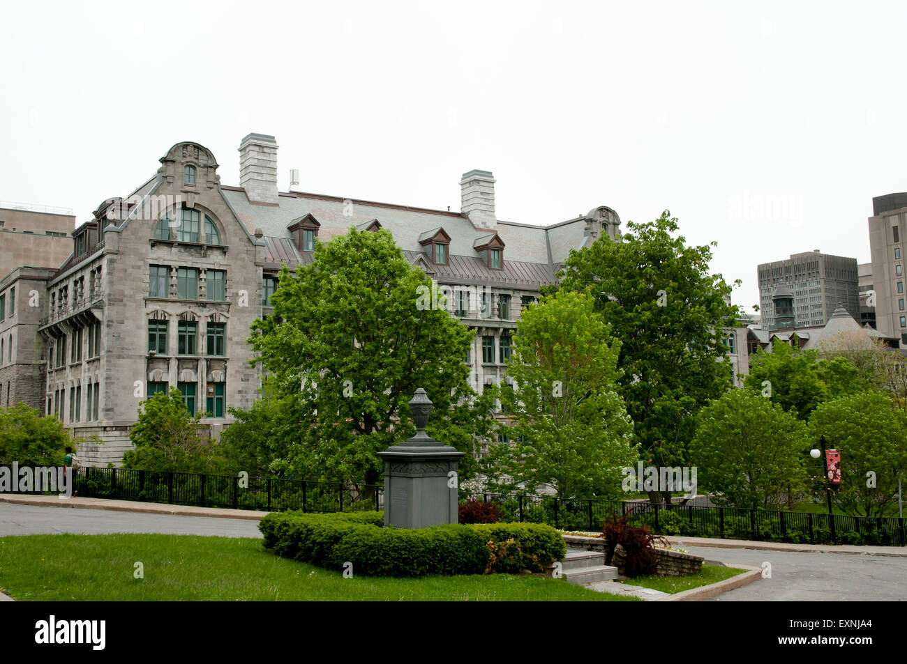 Campus de l'Université McGill - Montréal - Canada Banque D'Images