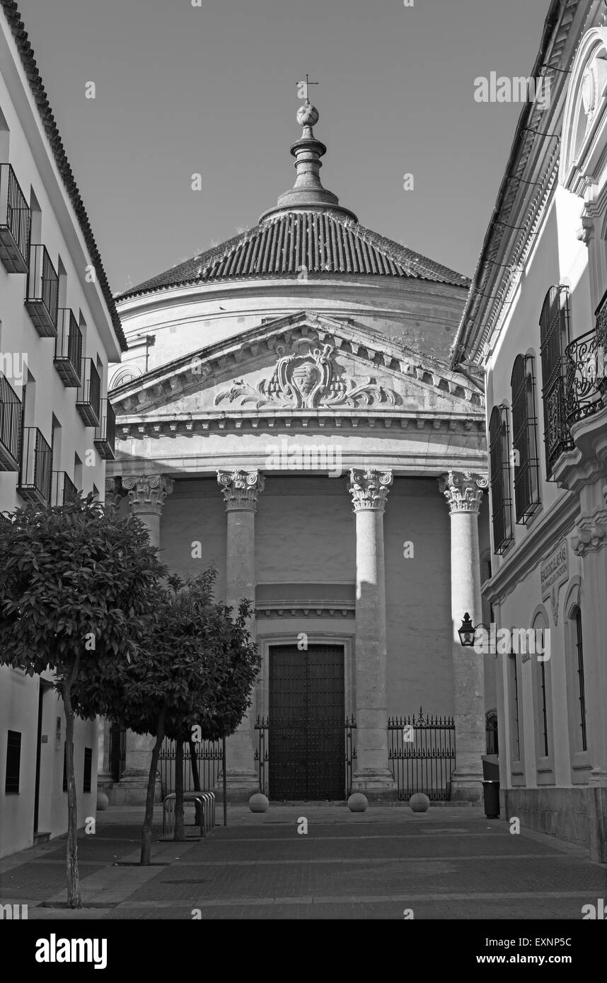 Cordoba - l'église Iglesia de Santa Victoria Banque D'Images