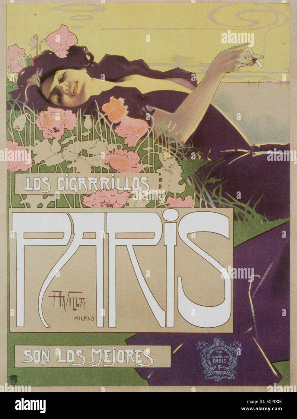 1920 France Paris Magazine Advert Banque D'Images