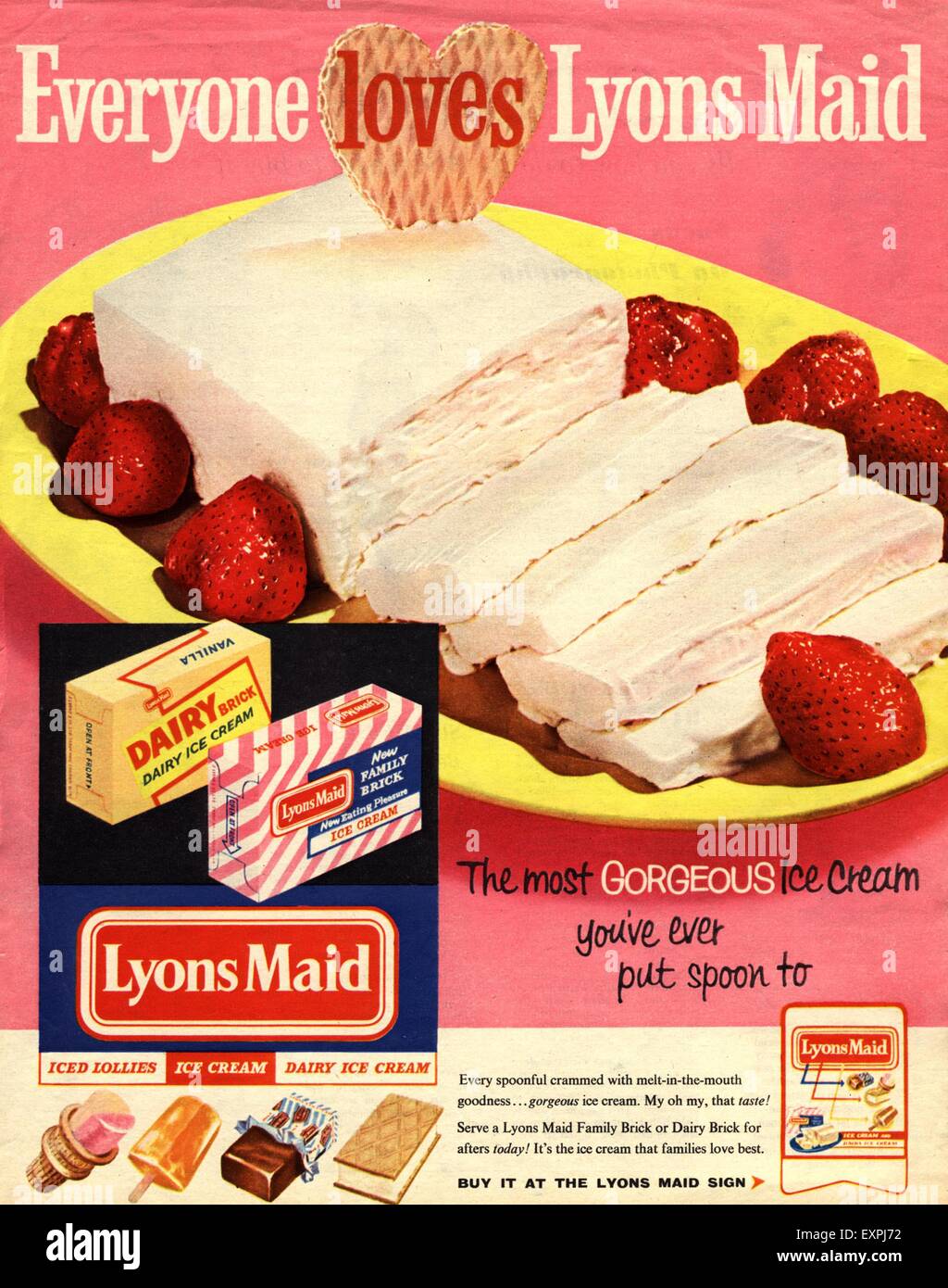 Lyons maid ice cream Banque de photographies et d’images à haute