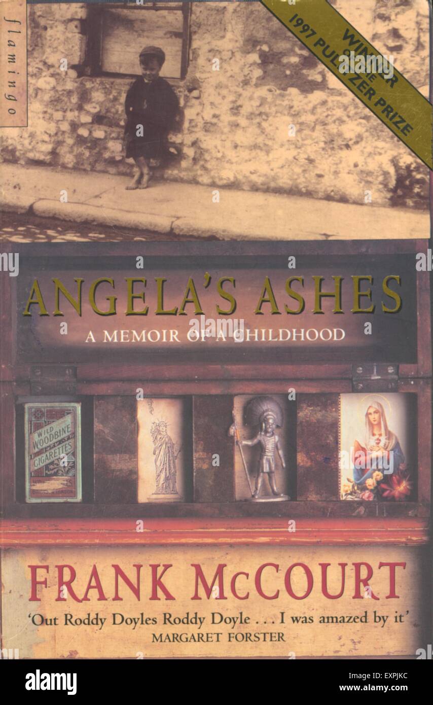 1990 UK Angela's Ashes Couverture de livre Banque D'Images