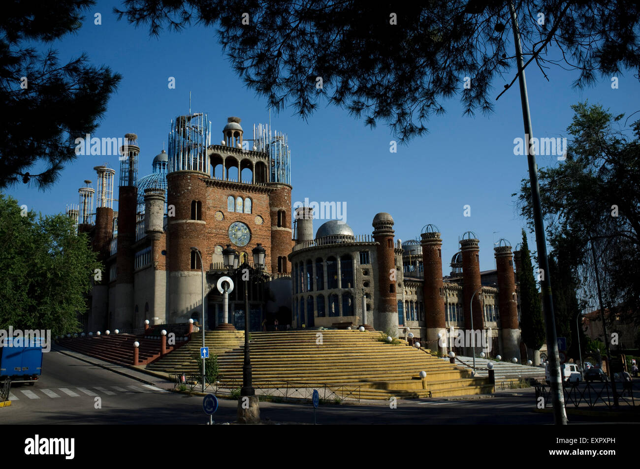 Cathédrale de Mejorada del Campo, Madrid, construit par Justo Gallego Martinez. religion religieux église bâtiment Banque D'Images