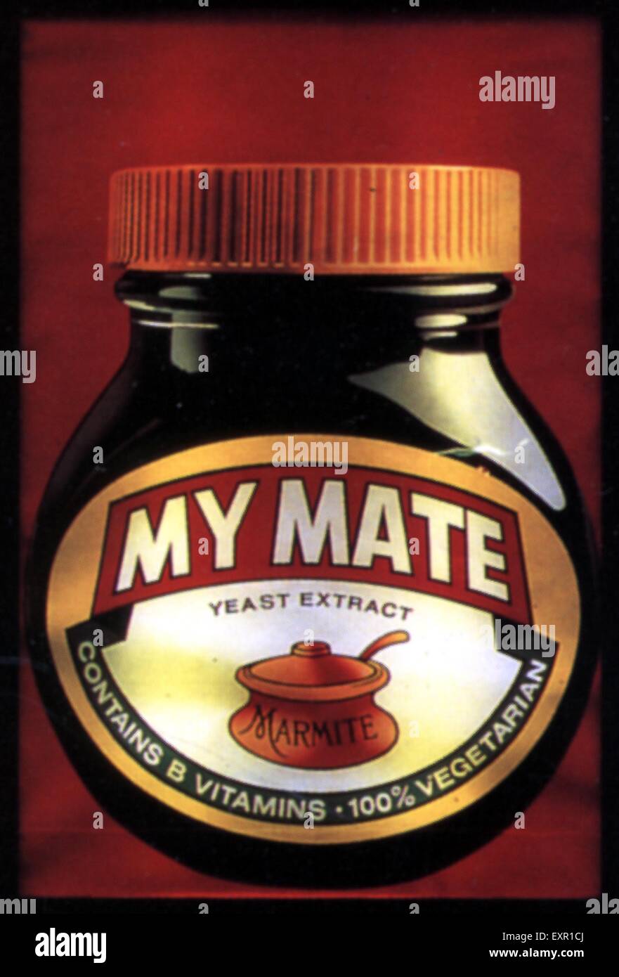 2000s UK Marmite Annonce magazine Banque D'Images