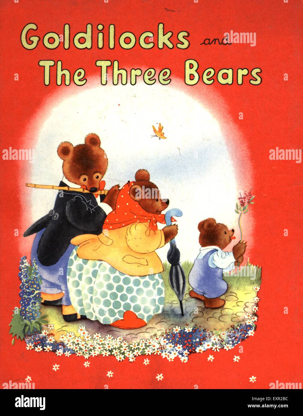 1960 UK Boucle d'or et les trois ours Couverture de livre Photo Stock -  Alamy