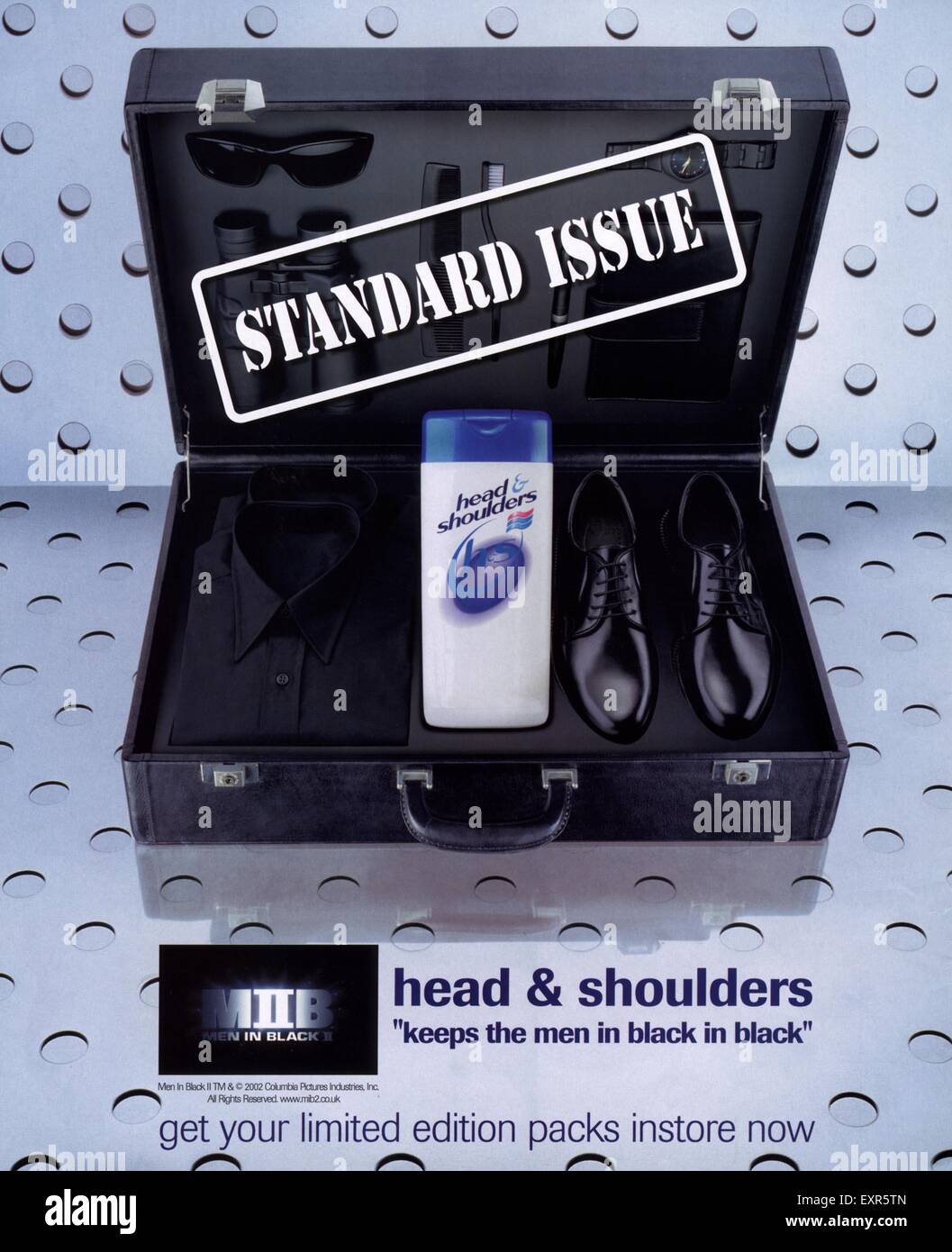 2000s UK Head and shoulders Shampooing Annonce magazine Photo Stock - Alamy