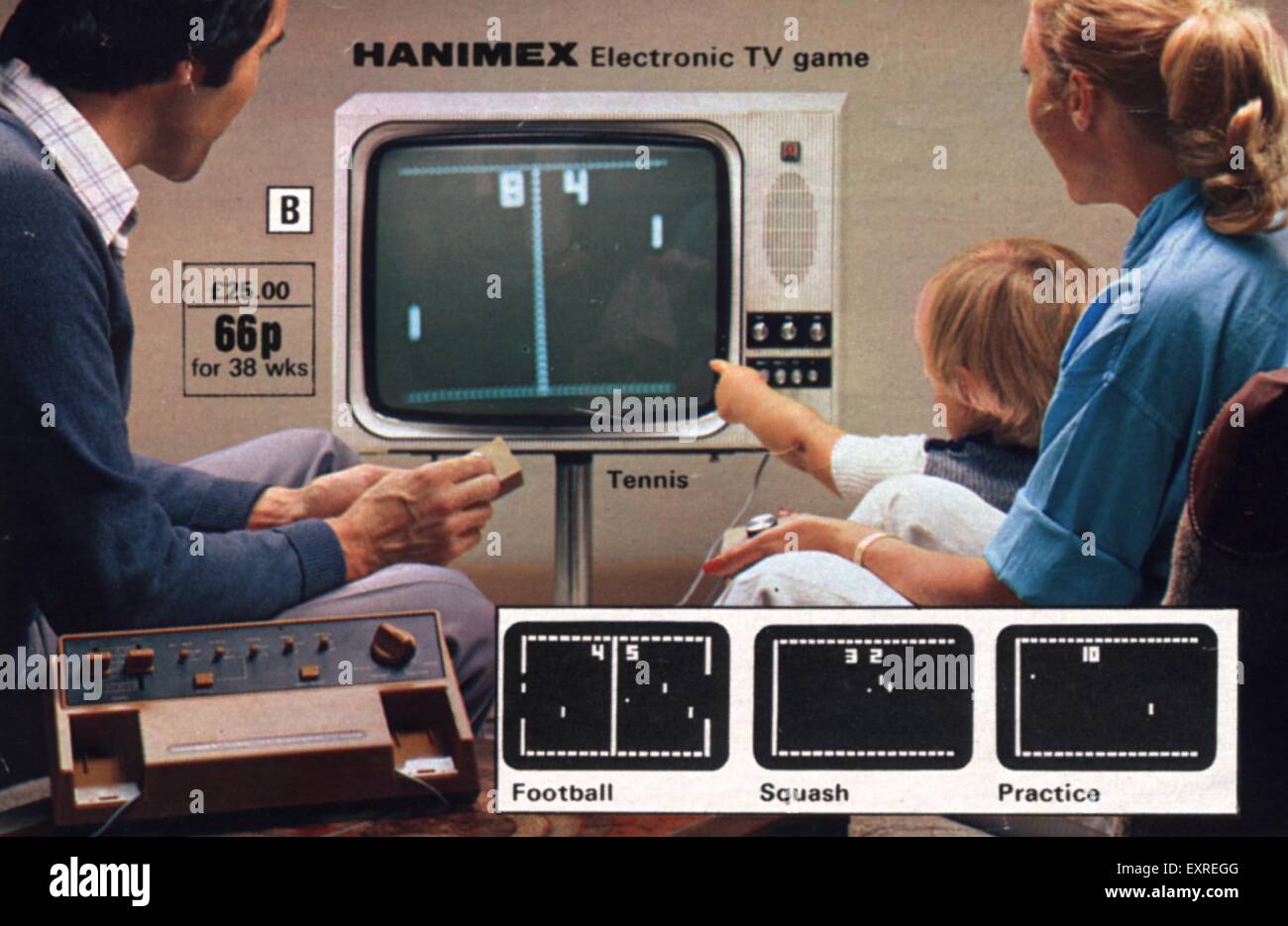 1970 Catalogue Brochure Hanimex UK/ Plaque Banque D'Images