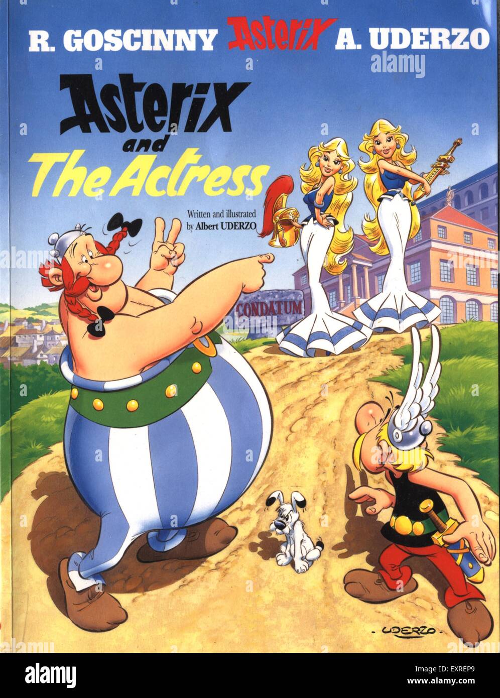 La France des années 90, bande dessinée Astérix/ Couverture annuelle Photo  Stock - Alamy