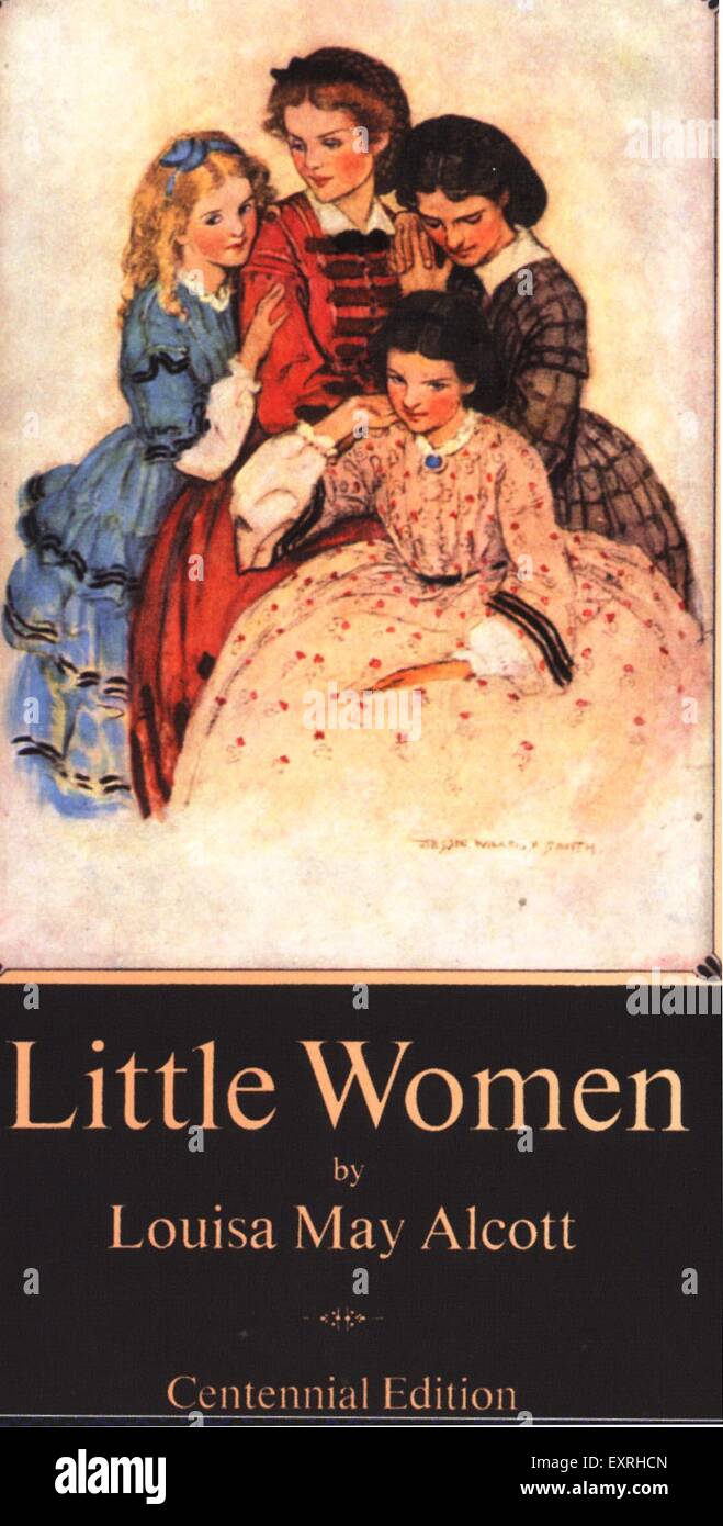 1960 USA Little Women Couverture de livre Banque D'Images