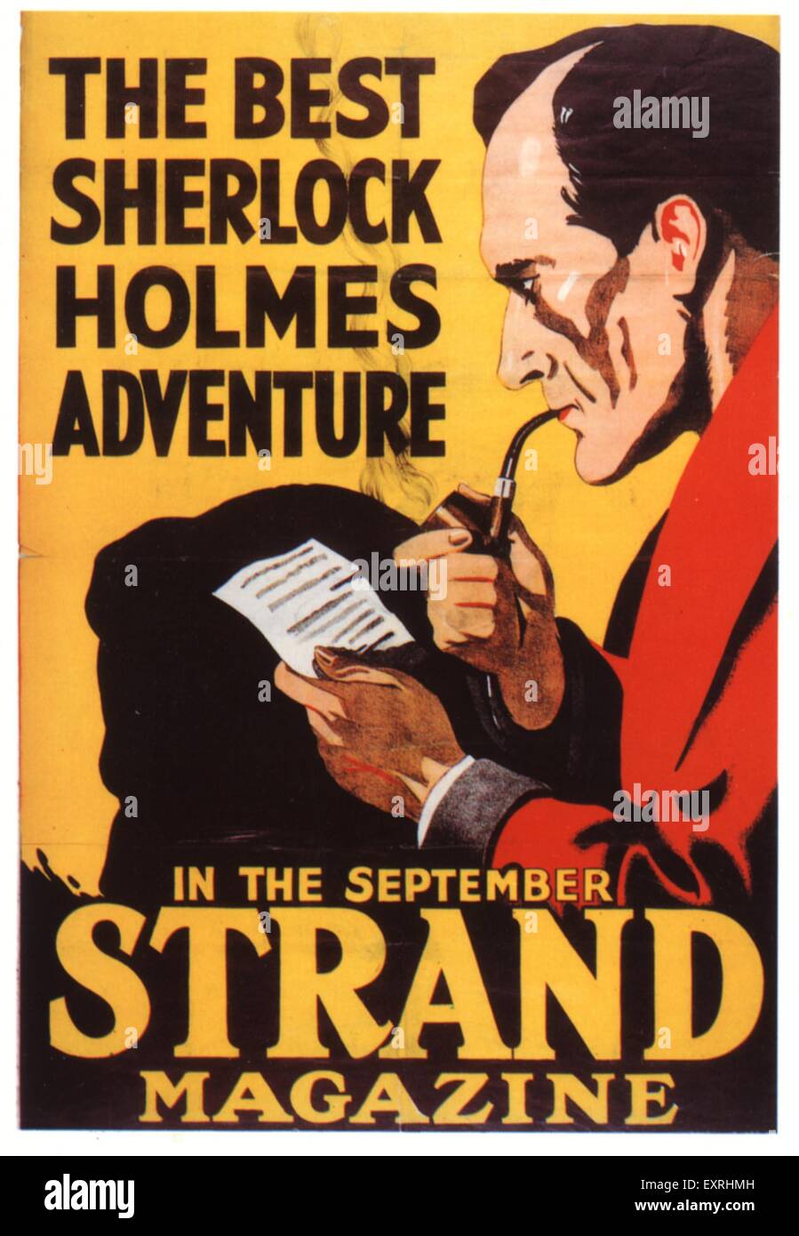 1920 UK Le Strand Magazine Advert Banque D'Images