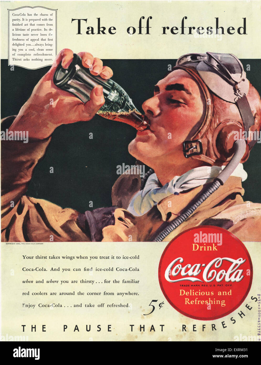 1930 USA Magazine Coca-Cola annonce Photo Stock - Alamy