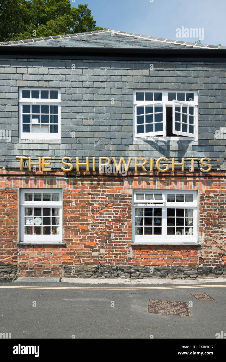 Les armes légères 1790 pub, une auberge traditionnelle à Padstow Cornwall UK Banque D'Images