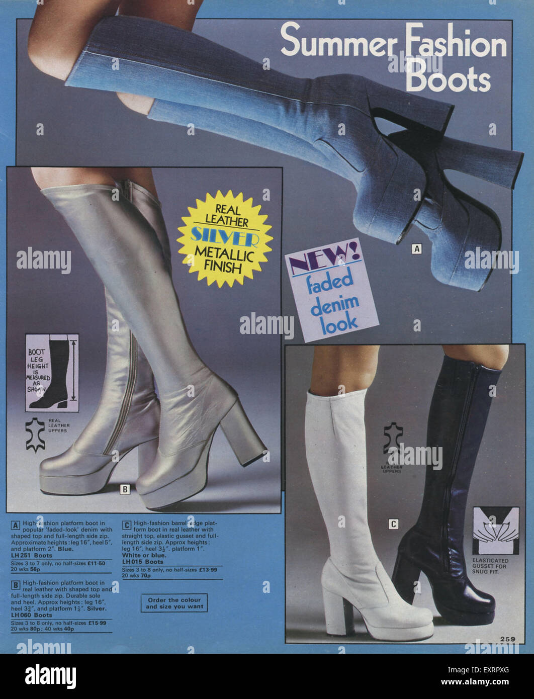 Shoes boots 1970s Banque de photographies et d'images à haute résolution -  Alamy
