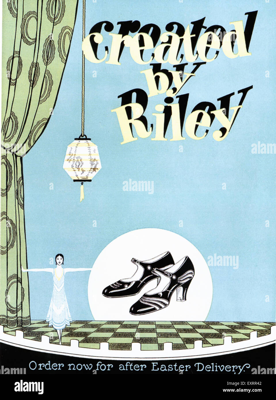 1920 USA Riley Annonce magazine Banque D'Images