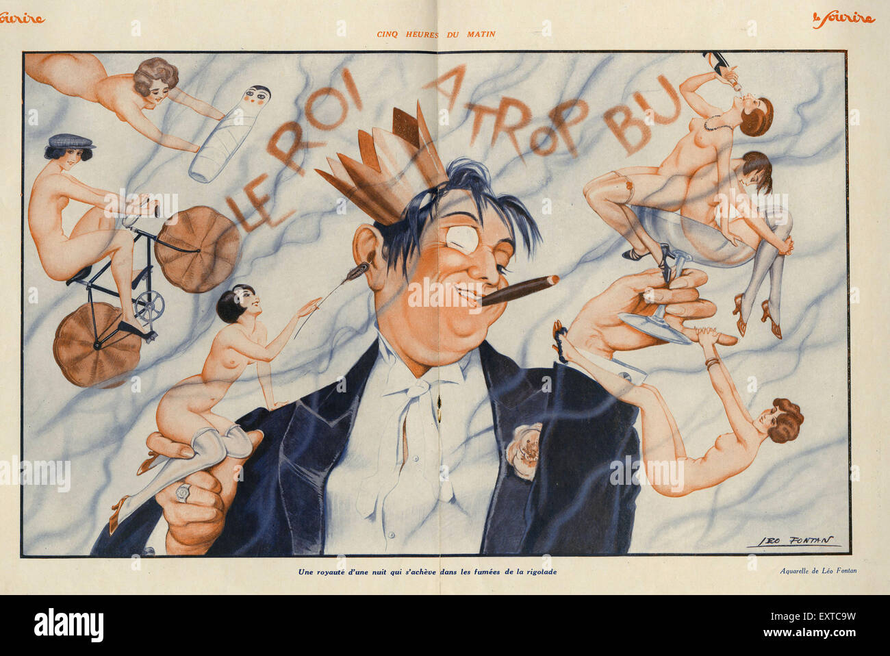 Années 1920, France Le sourire le plateau du magasin Banque D'Images