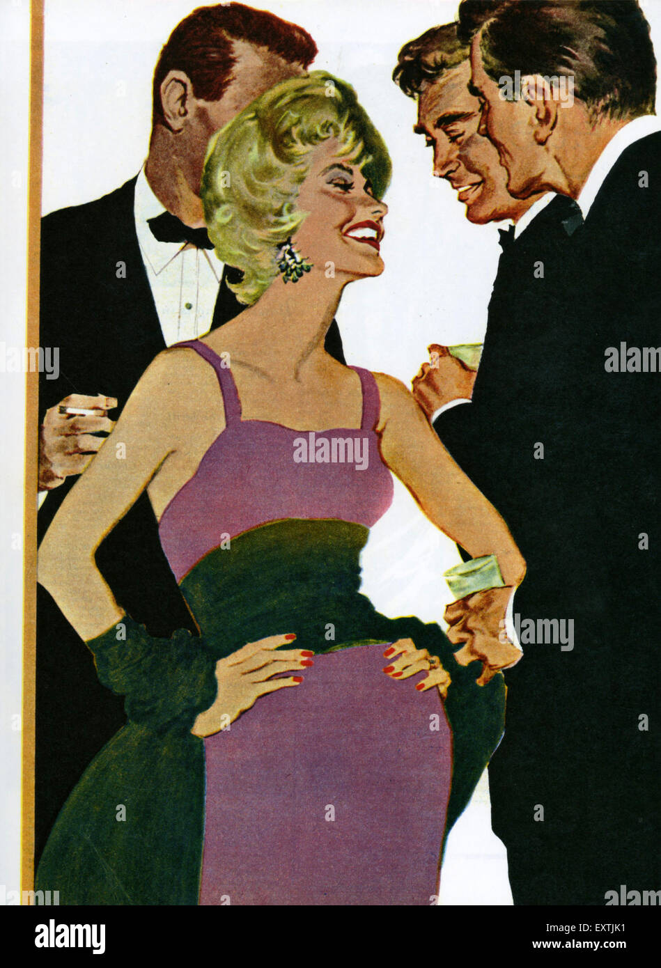 1960 UK Womens Plaque Magazine Banque D'Images
