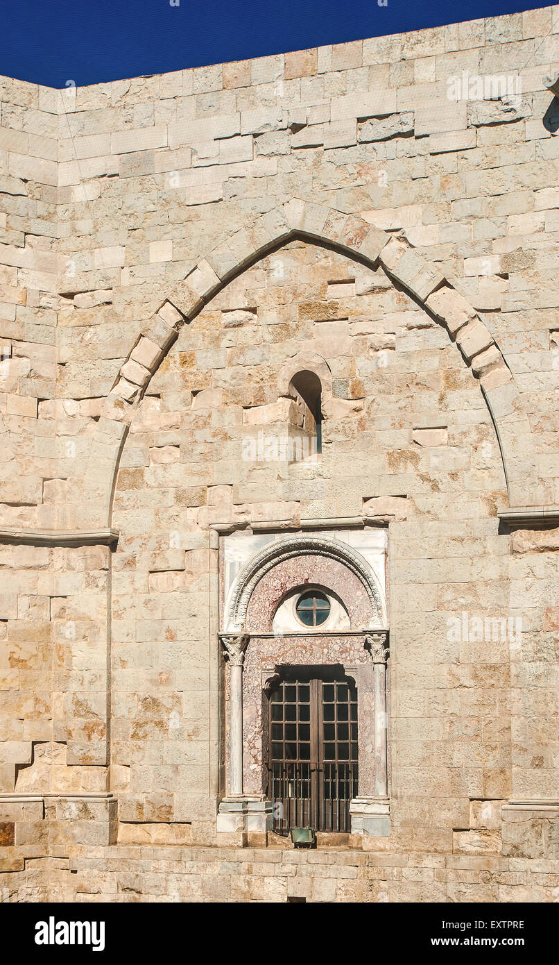 Italie Pouilles Castel del Monte - Le château de Federico II di Svevia Banque D'Images