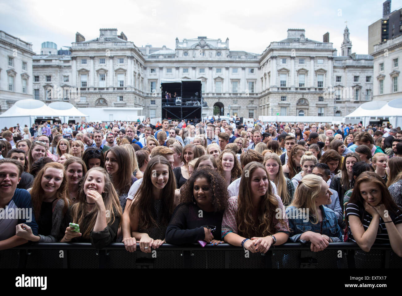 Londres, Royaume-Uni 16 Juillet 2015. Série d'été, la baie James, Somerset House. © Robert Stainforth/Alamy Banque D'Images