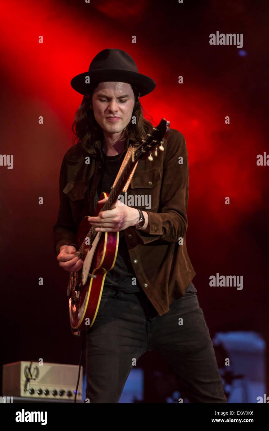 Série d'été, Somerset House Concert en plein air, 16/7/2015 Banque D'Images