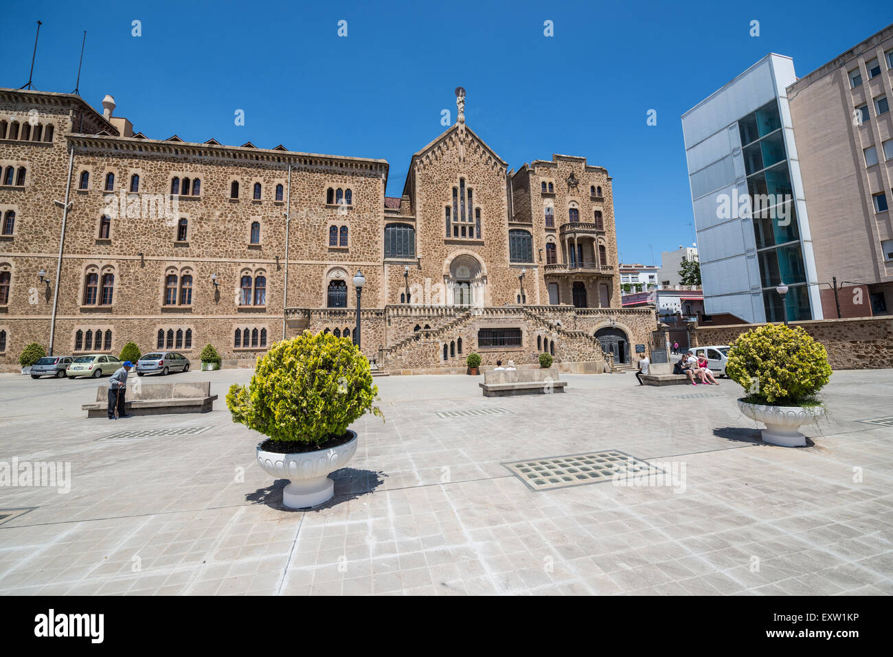 Saint Joseph de la montagne (Josep de la muntanya) église située près de Parc Guell à Barcelone, Espagne Banque D'Images