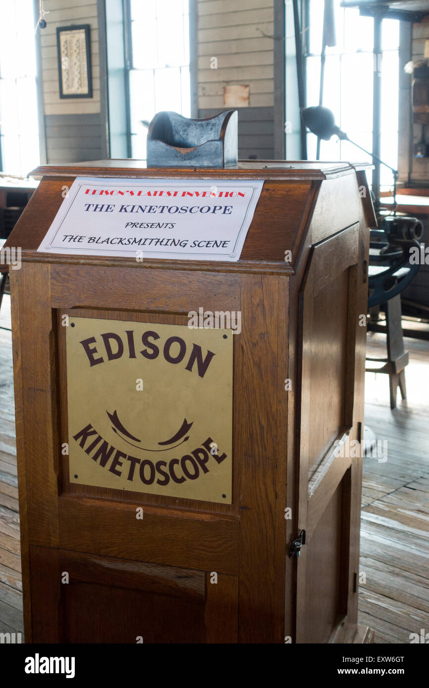 Thomas Edison National Historical Park à West Orange dans le New Jersey Banque D'Images