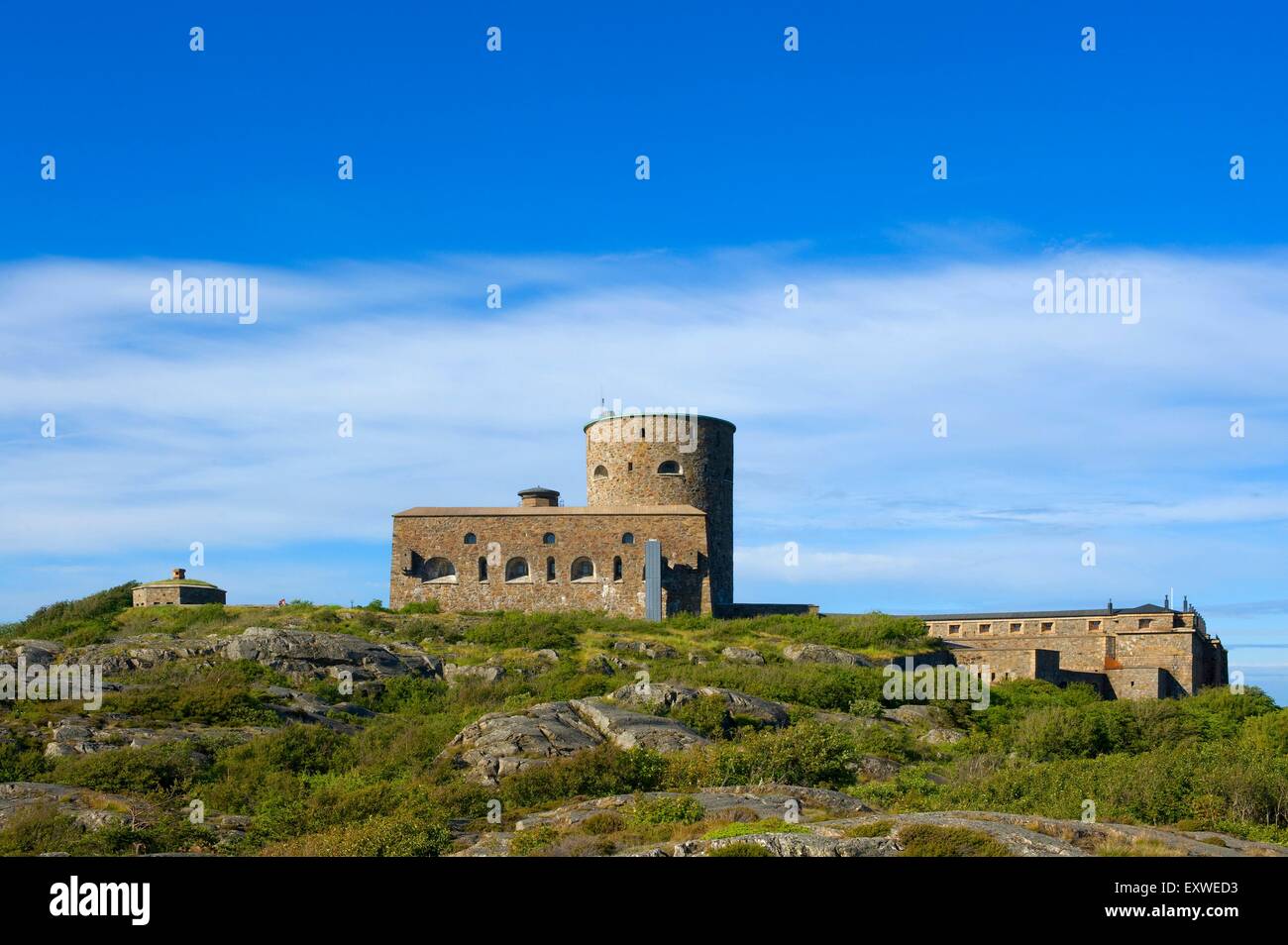 Marstrand castel, Bohuslan, Sweden Banque D'Images