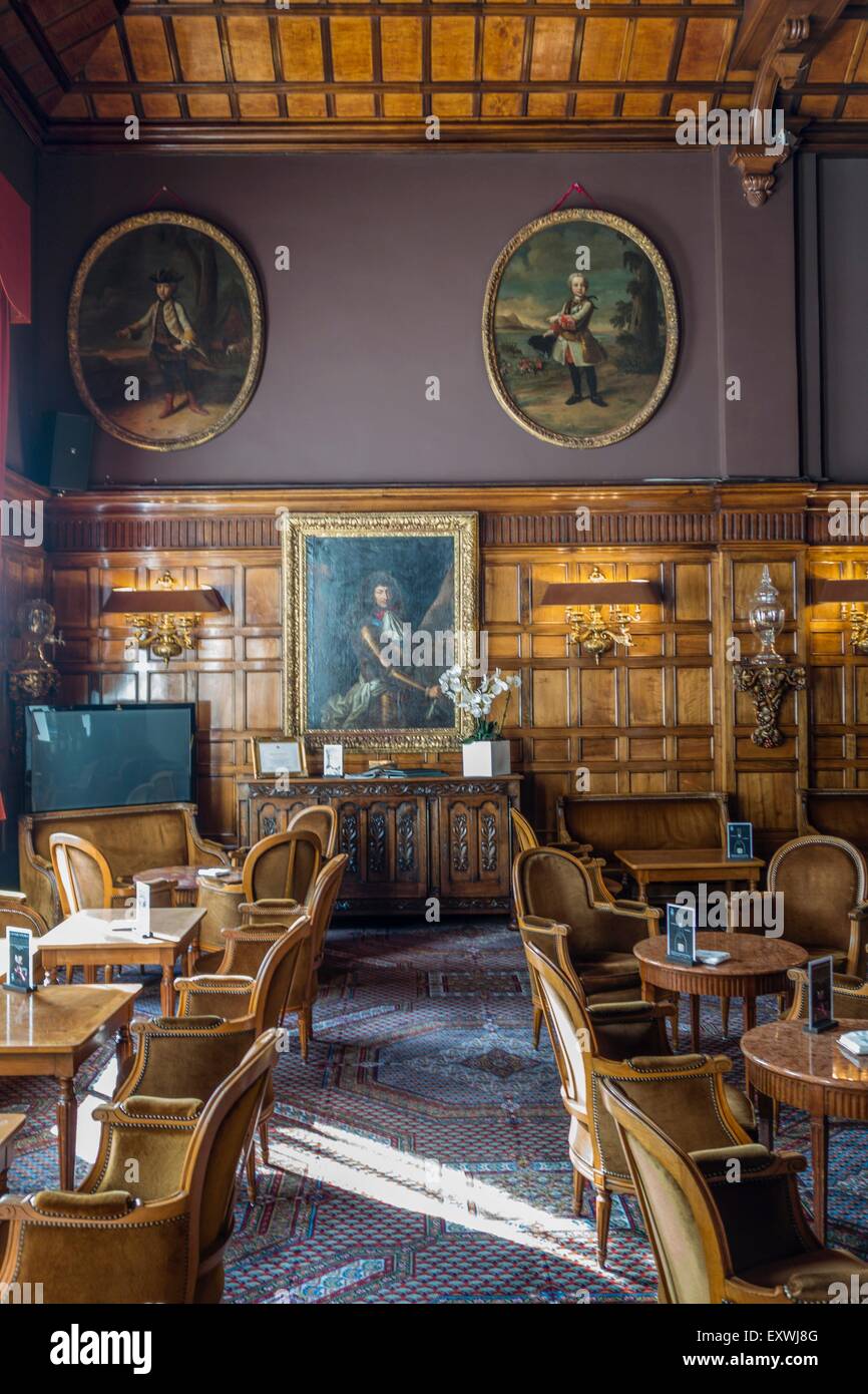 Les Relais Bar, hôtel Negresco, Nice, France Banque D'Images