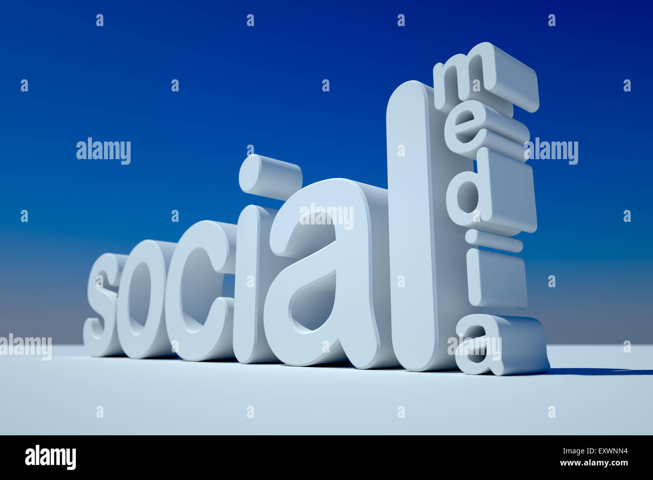 Social Media marketing Banque D'Images
