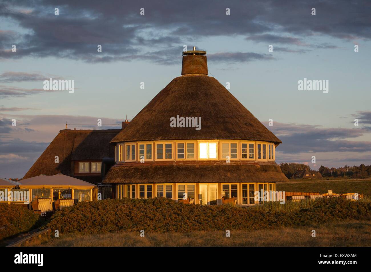 Restaurant Sturmhaube, Rotes Kliff, Sylt, Schleswig-Holstein, Allemagne, Europe Banque D'Images