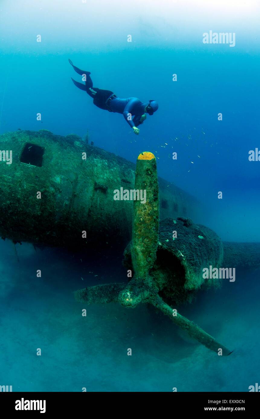 Plongeur femelle, Kas, Turquie, Asie Banque D'Images