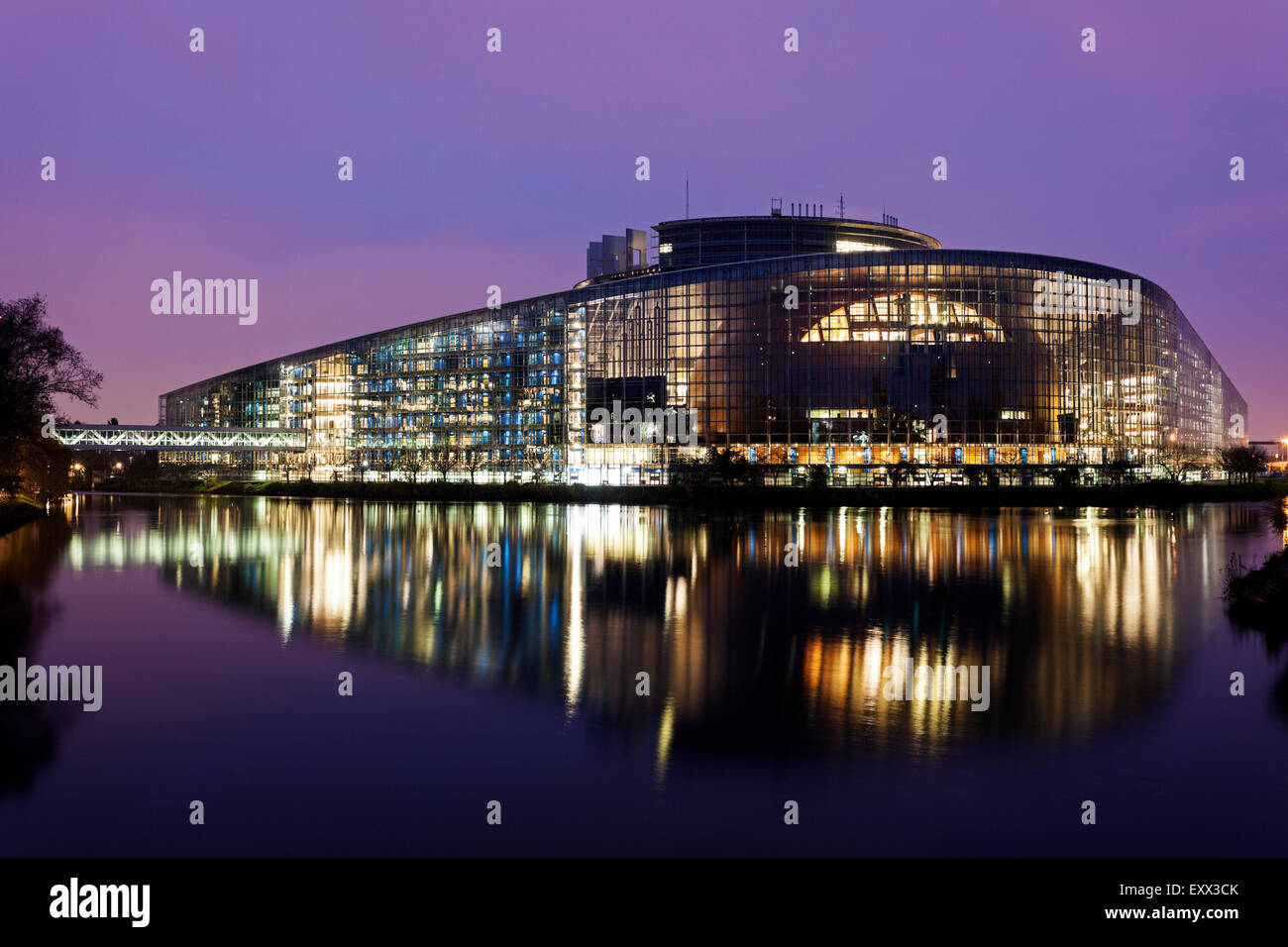 Le Parlement européen Banque D'Images