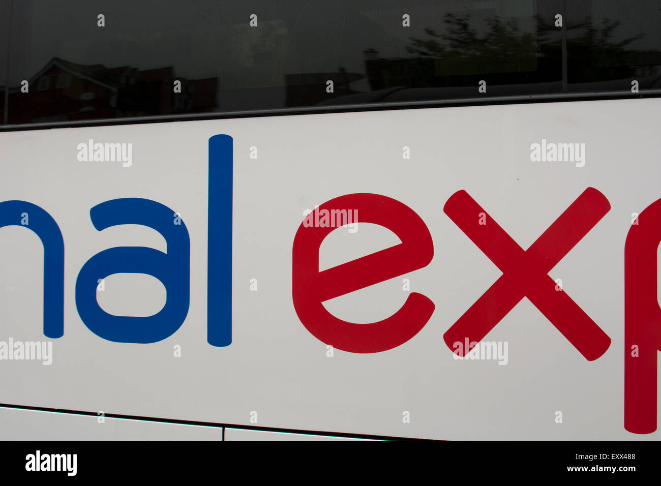 National Express Coach Banque D'Images