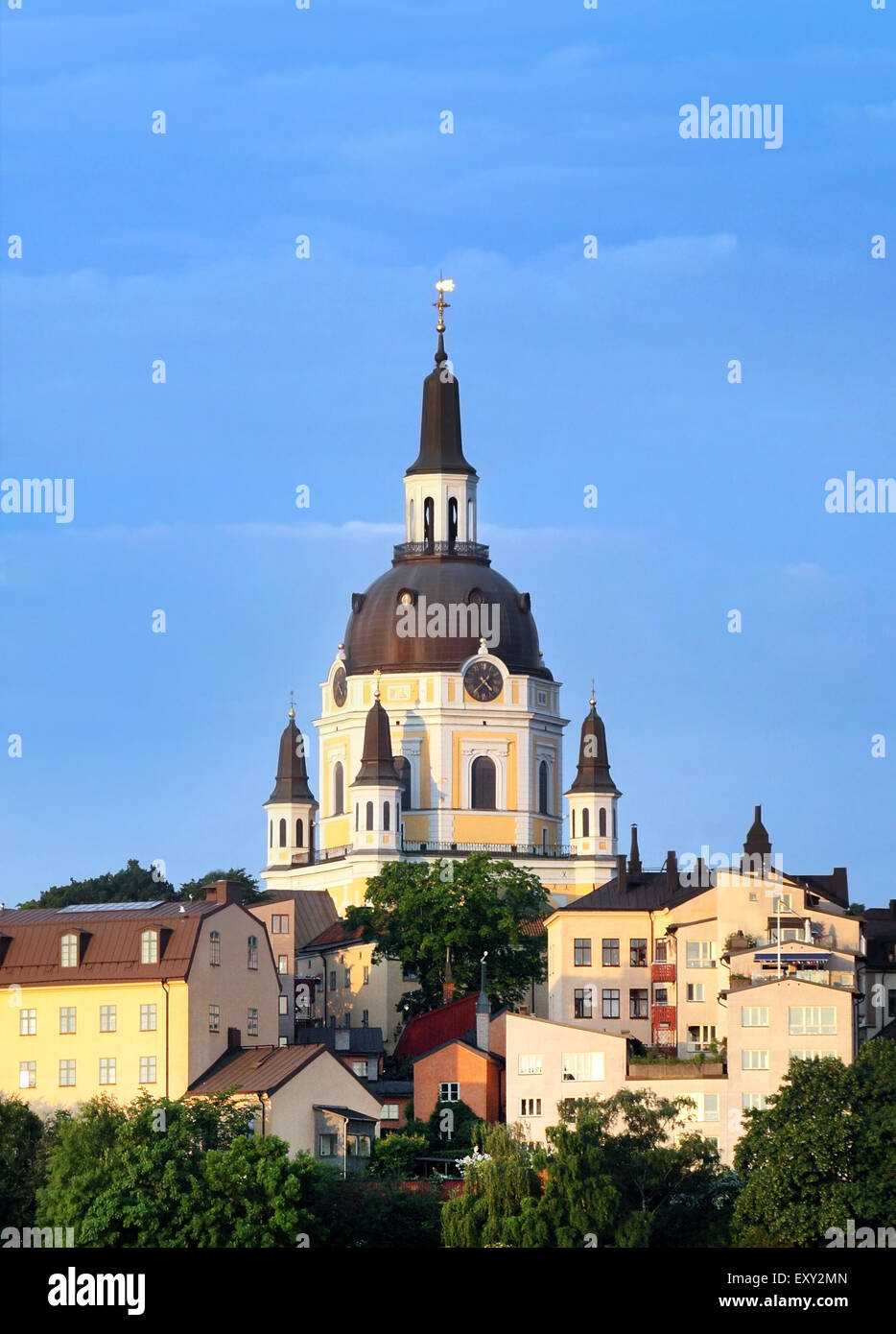 L'Église Katarina à Stockholm Banque D'Images