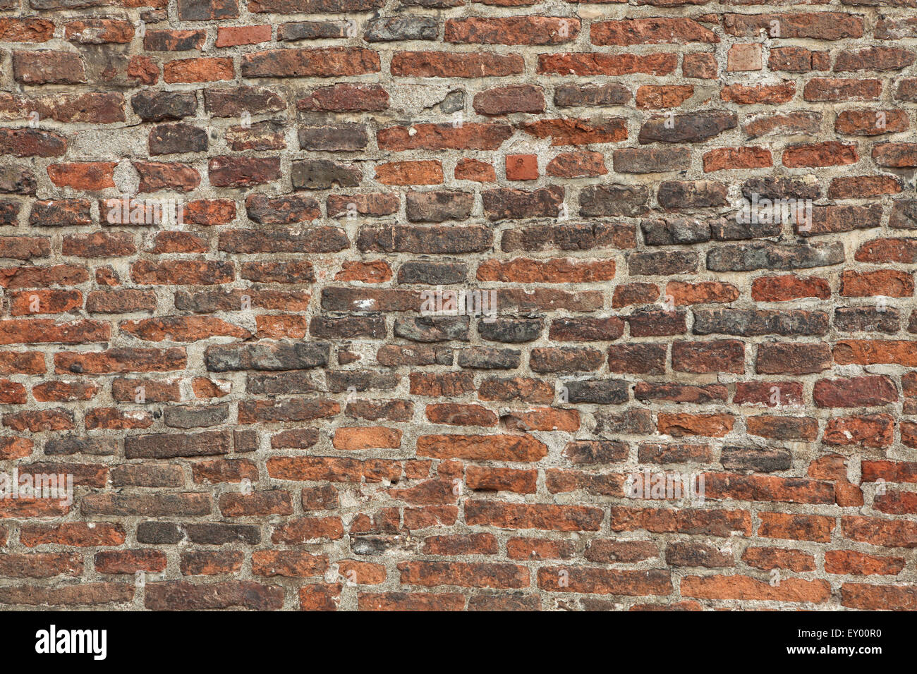 Vieux mur de briques. La texture de fond. Banque D'Images