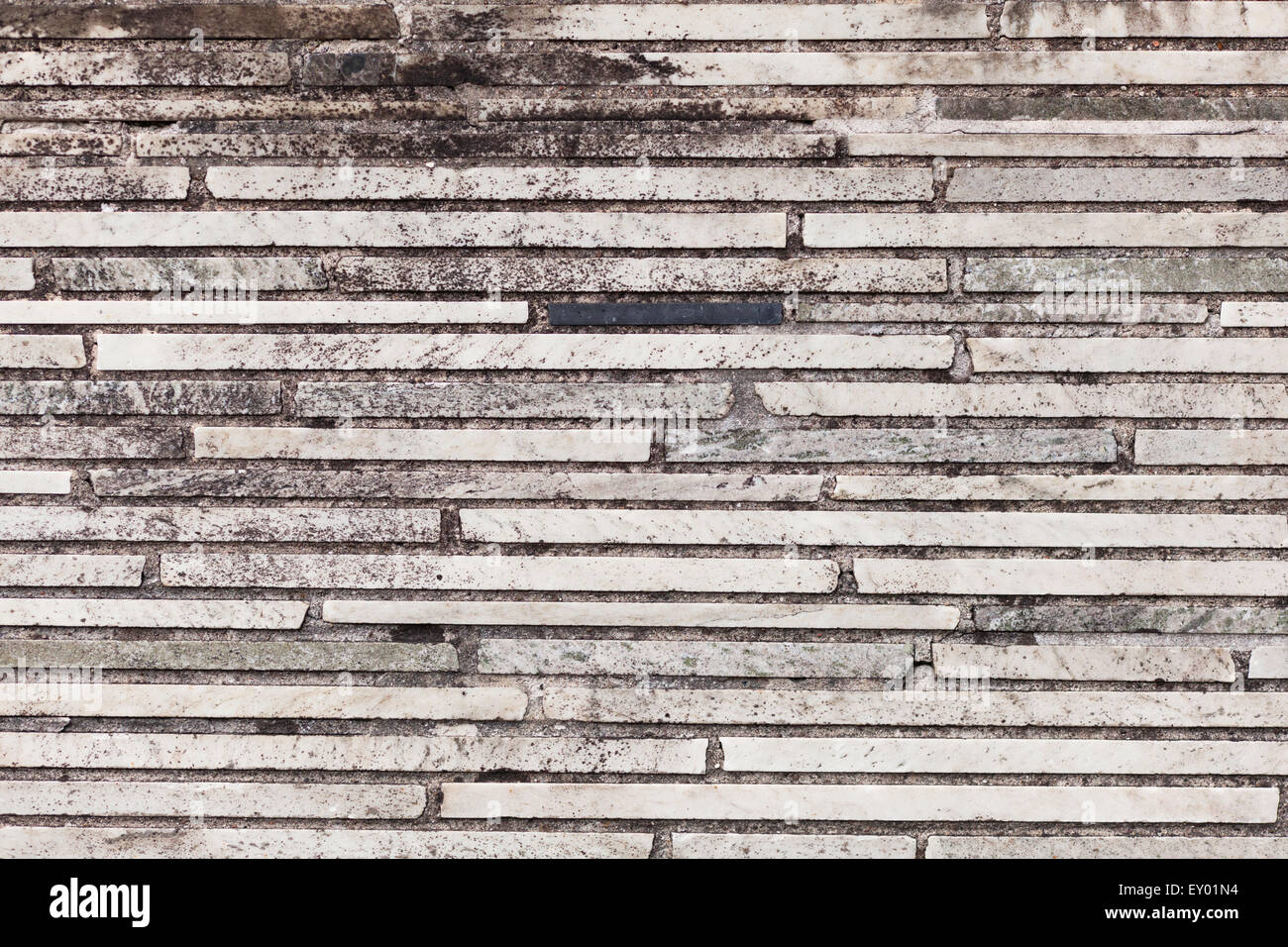 Mur de brique gris structure en arrière-plan, l'état de surface en milieu urbain Banque D'Images