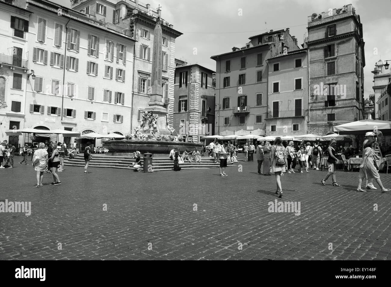 Piazza della Rotonda à Rome Italie Banque D'Images