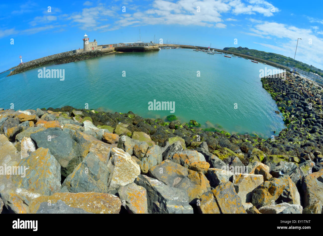 Phare du port de howth howth Banque de photographies et d’images à ...