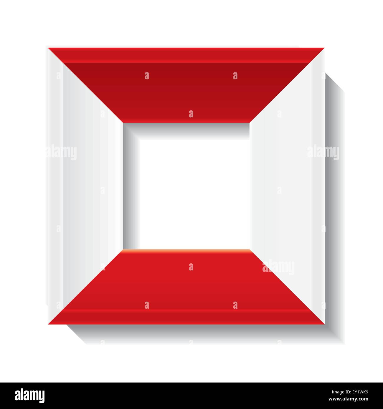 Cadre photo vide - vector illustration Illustration de Vecteur