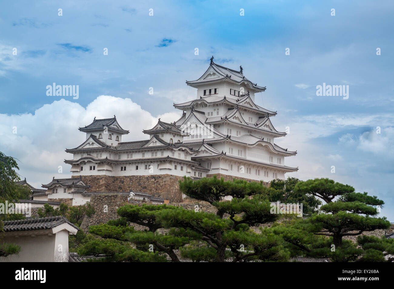 Château de Himeji, l'un des sites du patrimoine mondial de l'UNESCO Banque D'Images