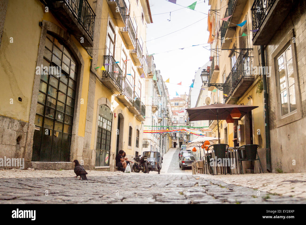 Barrio alto Banque de photographies et d’images à haute résolution - Alamy