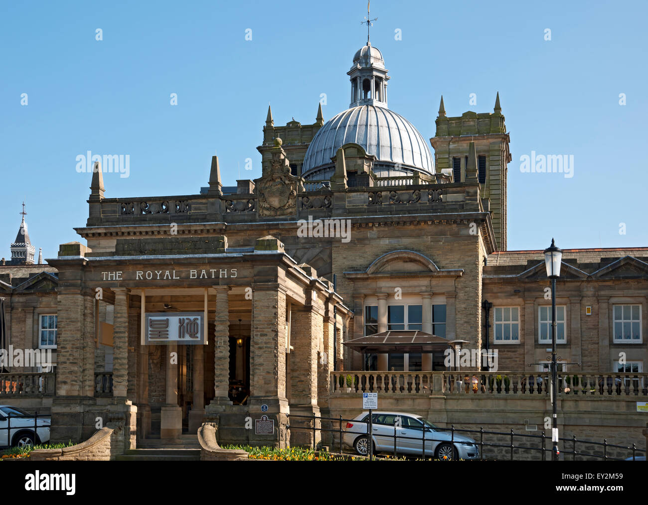 L'extérieur des bains royaux maintenant restaurant chinois Harrogate North Yorkshire Angleterre Royaume-Uni GB Grande-Bretagne Banque D'Images