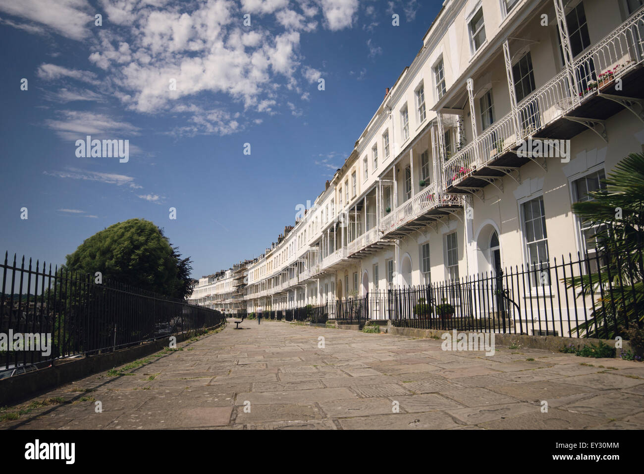 Royal York Crescent, Clifton, Bristol, England Banque D'Images