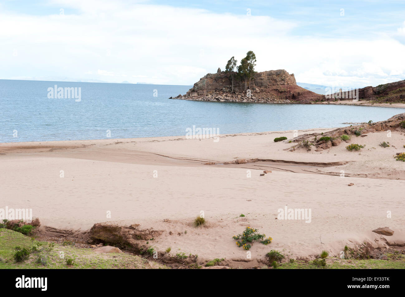 L’île de Taquile Banque D'Images