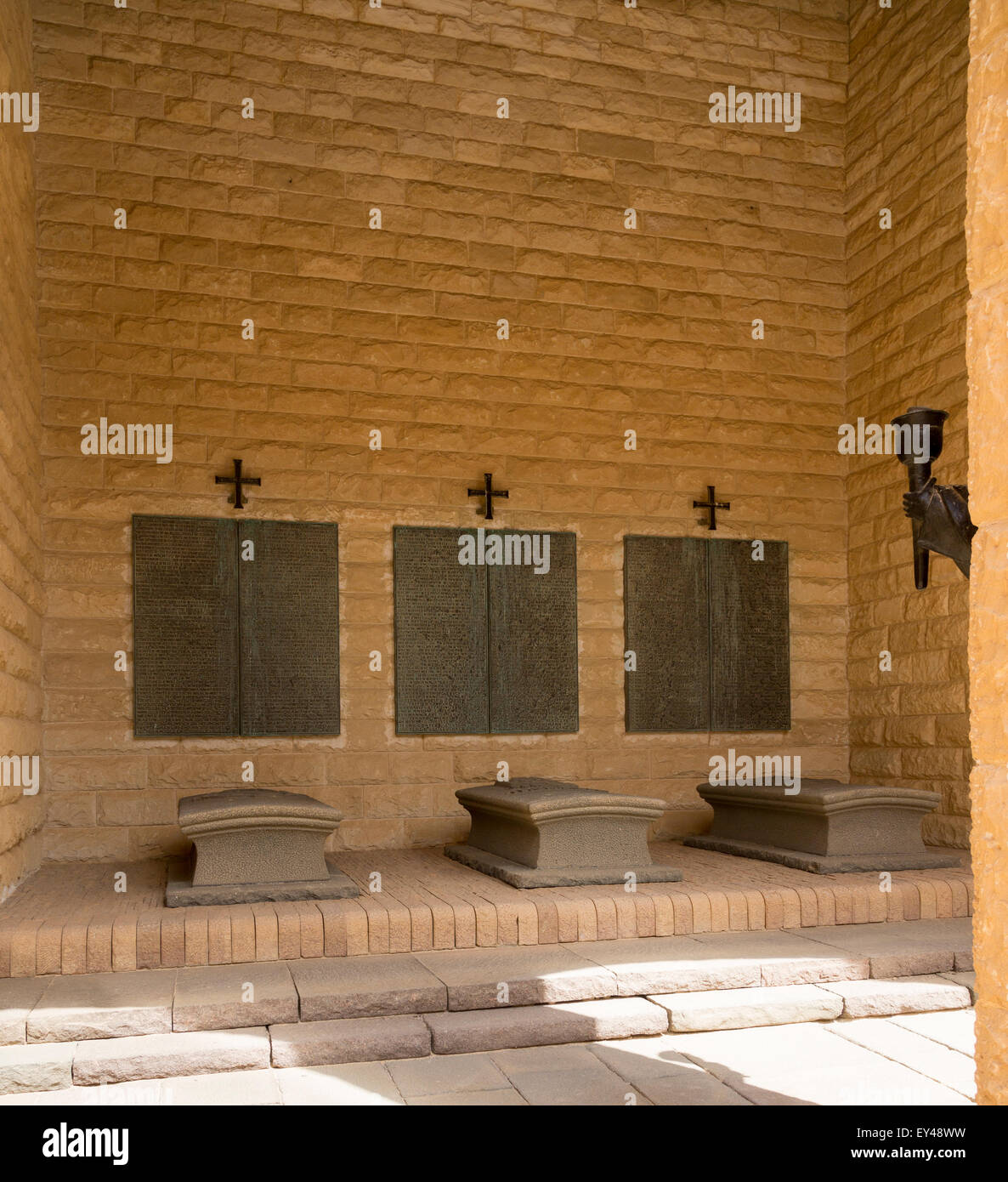 L'allemand seconde guerre mondiale mémorial, El Alamein, en Égypte Banque D'Images