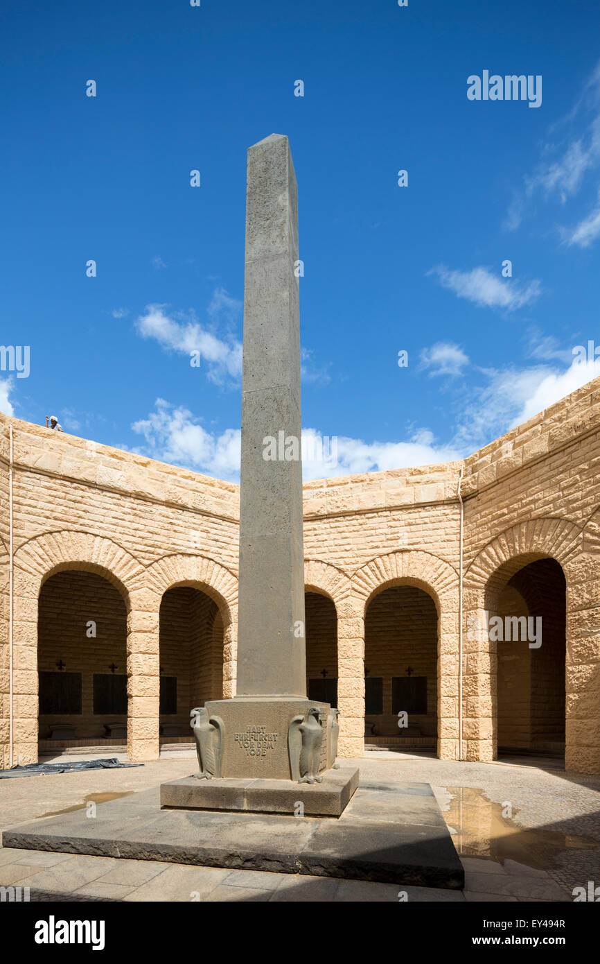 L'allemand seconde guerre mondiale mémorial, El Alamein, en Égypte Banque D'Images