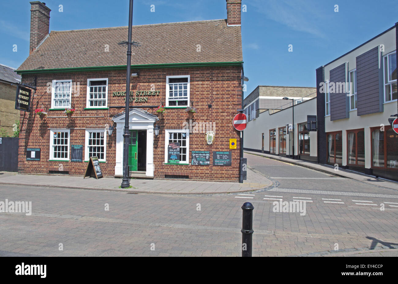 Sudbury North Street Tavern Pub, Suffolk, East Anglia, Banque D'Images